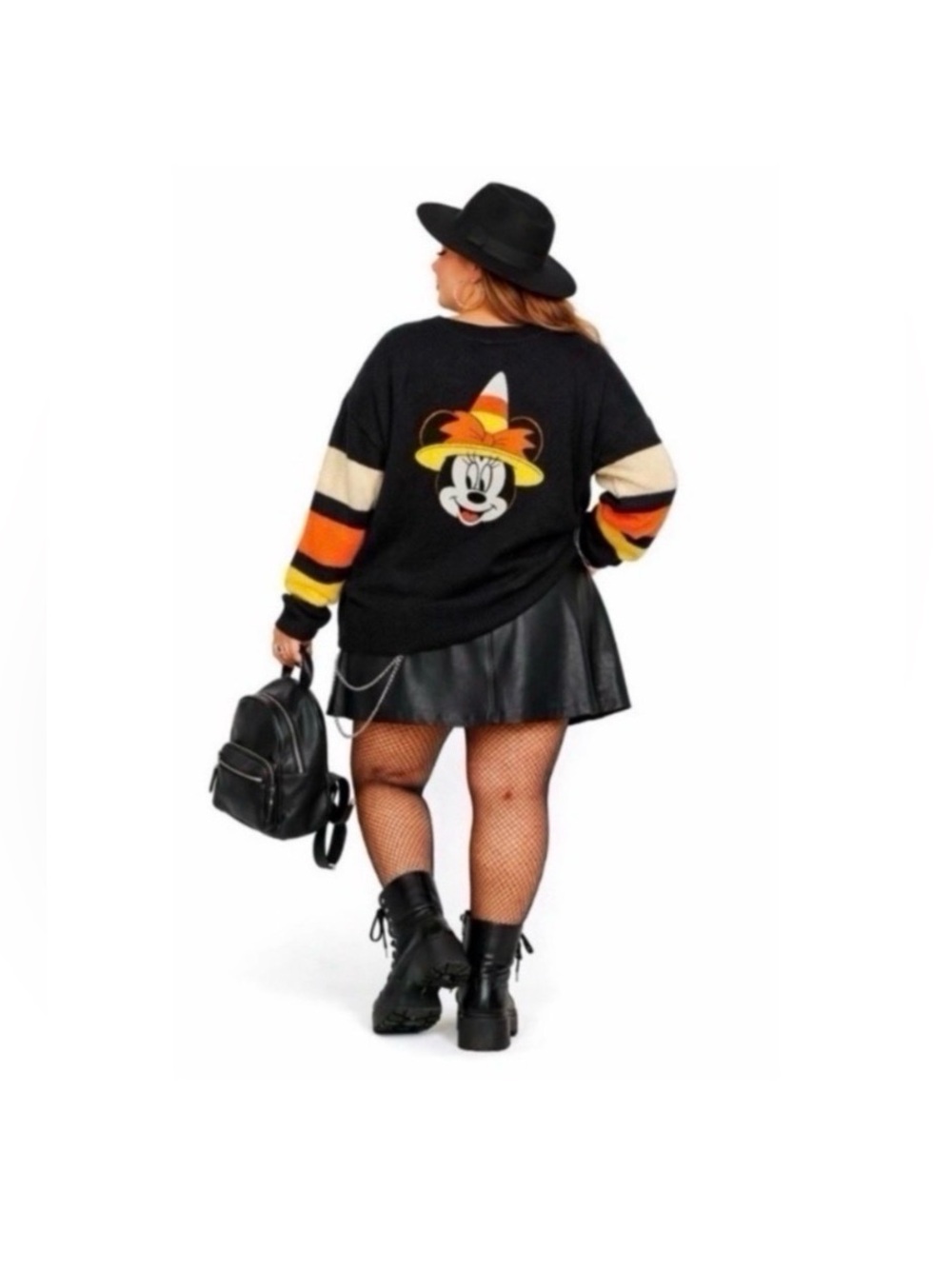 TORRID Disney Halloween Minnie Mouse Cardigan Sweater Size 4X New!